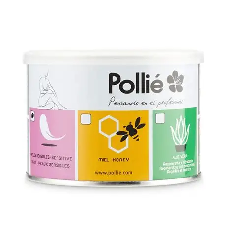 LATA CERA POLLIE PIEL SENCIBLE 400ML